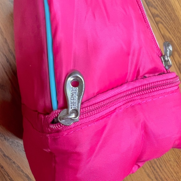 HELLO KITTY X Thermos Lunch Bag insulated pink tote purse zipper food storage - Picture 8 of 8